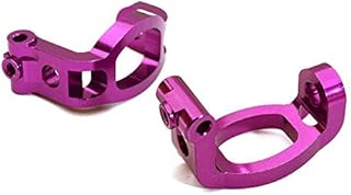 Integy RC Model C28614PURPLE Billet Machined Caster Blocks for Tamiya 1/10 TA07 PRO