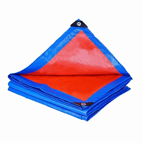 Bâche imperméable bleue 2x1,5 m multifonctionnelle robuste avec œillets intégrés - 2