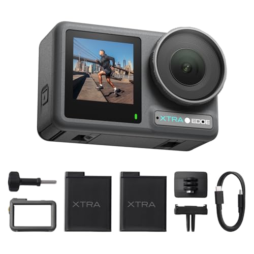 Image of Dual Battery Bundle, 1 /1.3 inch Sensor & 4K Cinematic Video, Hyper Stabilization, Waterproof Camera to 52 Ft, 3-Hour Battery, Universal Quick Mount, Vlogging Camera for Adventure Photography