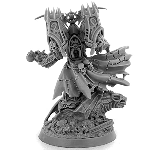 Kit Modelo Resina 40mm Chaos Lord of The Night miniatura 3