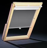 sun collection Dachfenster Thermo Rollos für Roto Fenster Profilfarbe Weiß