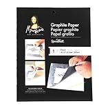 Speedball Mona Lisa 9-Inch-by-12-Inch Graphite Paper, Black