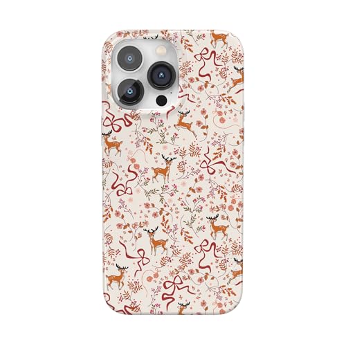 Casely iPhone 14 Pro Max Case | Dashing Through the Snow | Enchanted Forest | Compatible with MagSafe | Classic Ultra Thin Design