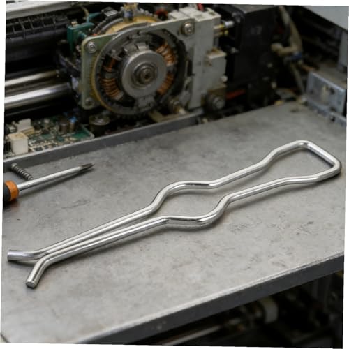 Fourche antidérapante de 40 cm en métal galvanisé pour machine d'impression