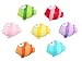 Mymazn Refrigerator Magnets, Fridge Magnets, Cute Fun Decoration Colorful (7 Fish)