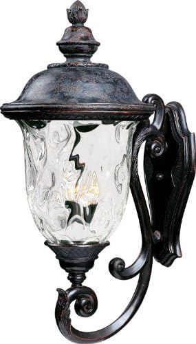 Maxim Lighting 40425WGOB Carriage House VX-Outdoor Wall Mount Carriage House VX 3-Light Outdoor Wall Lantern