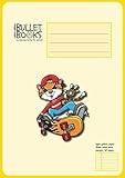  Dyslexia, Visual Stress Special Education Tinted School Exercise Books for Writing – ruled with margin – coloured paper light yellow, skateboard boy: ... exercise books for home & classroom use)