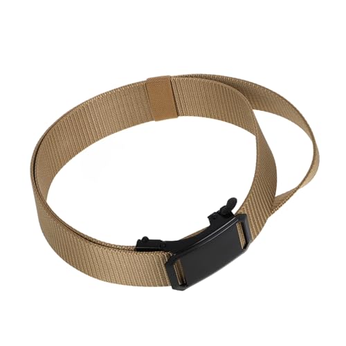 VICASKY Mens Casual Belt Automatic Buckle Adjustable Breathable Ratchet Belt for Outdoor Sports and Everyday Use for Students and Young Adults