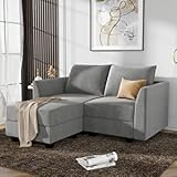 HONBAY Reversible Sectional Sofa with Chaise Modern...
