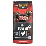 BELCANDO Adult Power [12,5 kg] Hundefutter | Trockenfutter für sehr aktive Hunde, Sporthunde & Zuchthündinnen | Alleinfuttermittel für ausgewachsene Hunde ab 1 Jahr