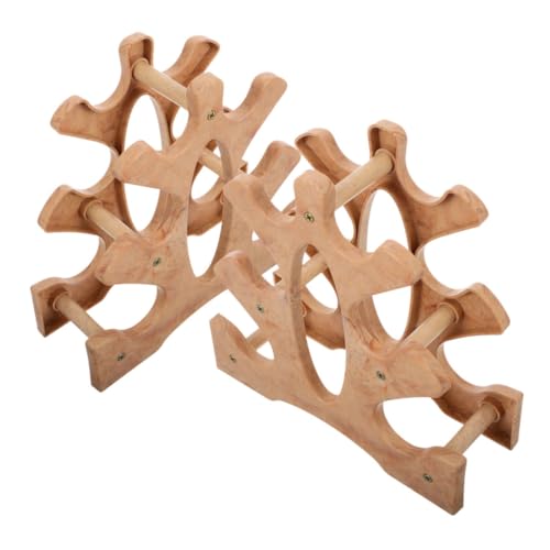 Balacoo 2Pcs Compact Dumbbell Rack Three Tier Storage Stand for Home Gym Efficient Weight Organizer for Dumbbells Space Saving Design for Workout Areas