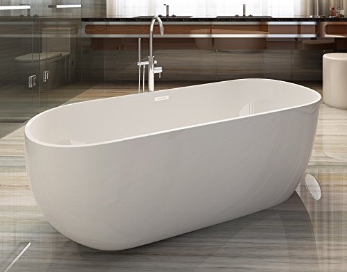 Alfi Brand Ab8838 Tub, 59", White #TOP4