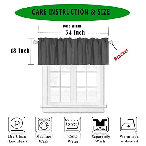 Rustic Forest Valance Curtain, Camouflage Hunting Tree Camo Deer Elk Bird Bear Windows Curtain Valance For Kitchen Dining Room Bedroom Canteens Home Decor, One Panel 54X18In #TOP5