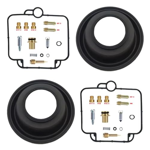 Éliminer trou accélération DR800S via kit réparation carburateur Mikuni BST33 membrane flotteur