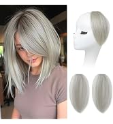 REECHO Clip in Hair Volumizer, Short Thick Clip in Hairpieces Adding Extra Hair Volume Extensions...
