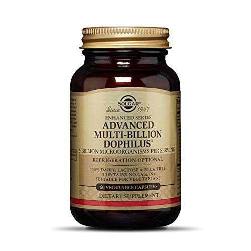 Solgar Multi-Billion Dophilus Avanzado Cápsulas vegetales - Envase de 60