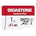 Produktbild GIGASTONE 1TB MicroSDXC Speicherkarte + SD Adapter, Kamera Plus, bis zu 150/120 MB/s, für Action-Kamera Drohne, Tablet, Full HD-Videoaufnahme, A1 4K U3 Micro SD Karte UHS-I