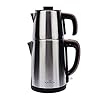Karaca Teemaschine Rosagold, Teebereiter, Turkischer Teekocher, Teepot, Wasserkocher, Water Kettle, Tee, Teekanne…