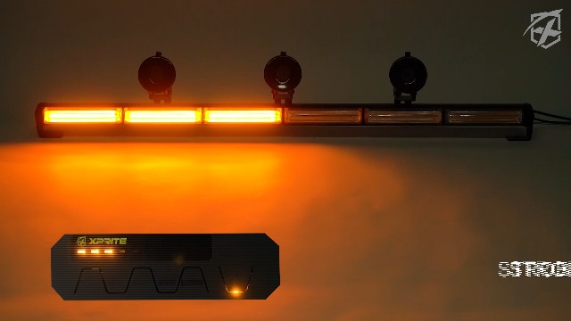 35 Inch LED Truck Warning Light Strips HLauto 2-Pack 35 Inch Emergency ...