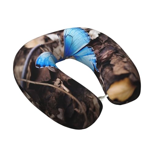 Almohada de poliéster tamaño único con diseño mariposa miniatura 2