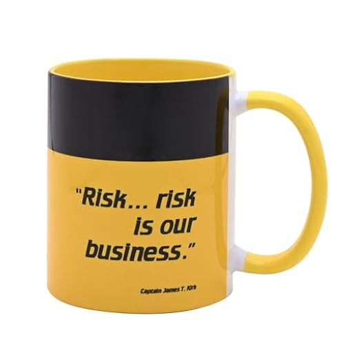 Taza de cerámica Star Trek Divisions - Command Yellow (320 ml) | Star Trek Command Division | Regalos oficiales y coleccionables de Star Trek para fanáticos de la ciencia ficción | Ya disponible en tu tienda friki favorita! En mundofriki.es!