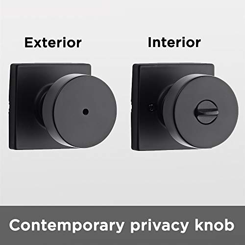 Kwikset 730PSKSQT-514 Pismo Interior Privacy Door Knob thumb #6