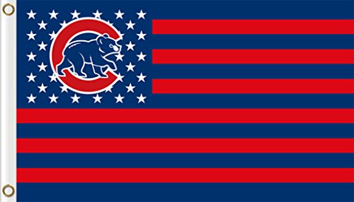 Five Star Flags New Chicago Cubs Flag, Cubs Flag, Flag for Indoor or Outdoor Use, 100% Polyester, 3 x 5 Feet.