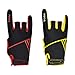FGDTREE Non-Slip Bowling Gloves Grip Protective Gloves SemiFinger Instruments Sports Gloves Comfort Bowling Accessories Half Finger Grip Protective Gloves Comfortable Grip Bowling Gloves