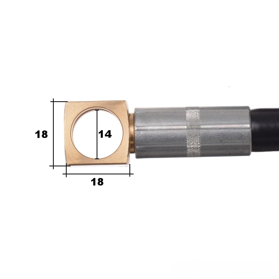 Techkar Hochdruckschlauch 200bar Länge 10m kompatibel mit PARKSIDE PHD 150 170 Hochdruckreiniger mit Trommel und Würfel