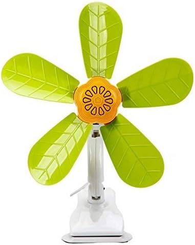 Myfizi Wall Mounted Desktop Electric Mini 5 Blade Wall AC/DC Powerful Clip on & Desk Fan