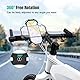 FATE TO FATE Handyhalterung Fahrrad Abnehmbar 360° Drehbarer Fahrrad Handyhalterung Motorrad Handyhalter Handy Fahrradhalterung Lenker für 4.5-7,0 Zoll Smartphone