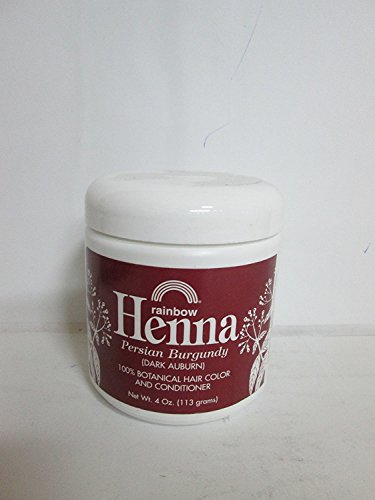 Rainbow Research Henna Hair Color - Persian Burgundy Shade for Dark Auburn Hair