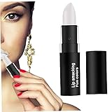 Lápiz labial de terciopelo, lápiz labial mate, resistente al agua, terciopelo de larga duración, de 12 colores, antiadherente, brillo para maquillaje temático, blanco