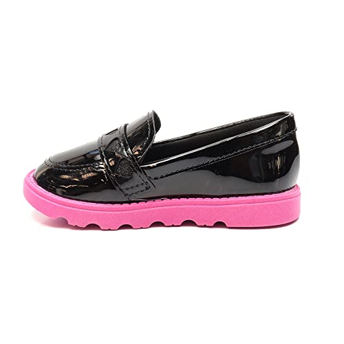 Sapato Infantil Molekinha Mocassim Tratorado Preto 21