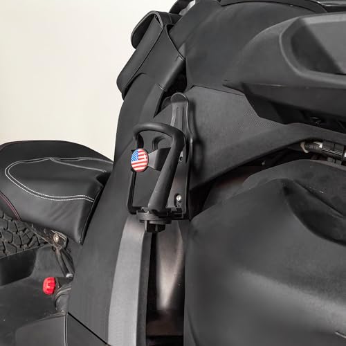 Driver Right Side Mount Adjustable Drink Cup Holder Kit for Can Am Ryker 600/900/Rally 2019-2025 and Sport Edition 2022-2025 Accessories