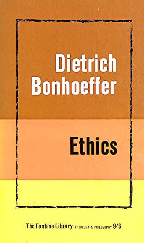 Ethics (The Fontana library) B0007JGIBY Book Cover