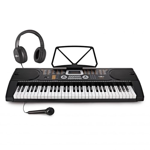 MK-2000 61-key Portable Keyboard by Gear4music - Starter Pack