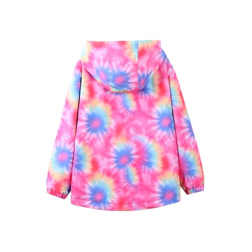 Image of WELAKEN Fleece lined Jackets with Water-Resistance Frabic for Kid's & Toddler II Girl's Rain Jacket & coats