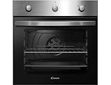 Uso sencillo: Horno eléctrico que encaja óptimamente con cualquier tipo de cocina, con puerta de cristal, mandos y tirador de acero inoxidable y 65L de capacidad.