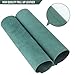 Toprank Genuine Leather Sheets for Crafts 24''X12'' Precut Full Grain Leather Tooling Leather (1.6mm) Cowhide Leather Pieces Square, Grassgreen