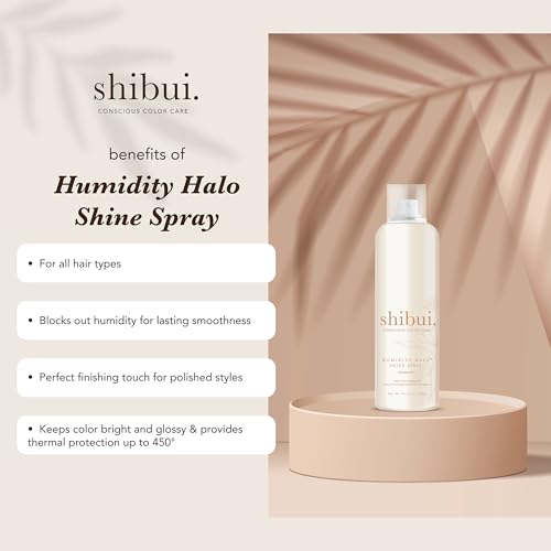 SHIBUI Humidity Halo Shine Spray 4.6 Oz miniatura 2