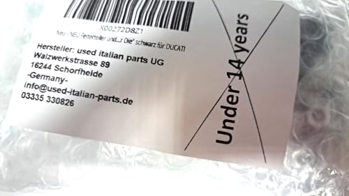 NEU Federteller und Federn für die Trockenkupplung Duc or Die schwarz für DUCATI