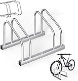 Monzana® Soporte para Aparcar Bicicletas, Aparcamiento Estacionamiento 2 Bicis,...