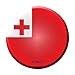 Tonga Novelty Metal Circular Sign C-444
