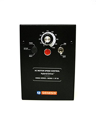 KB Electronics, 9533, KBMA-24D, 1HP, 1-Phase, 110-120V;200-240V (Input), 3-Phase, 240V (Output) - (for Use With 3-Phase Motor) Nema 1 Enclosure, Variable Frequency Drives - Thumbnail 2