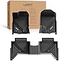 LASFIT Floor Mats Fit for Ford Ranger 2023 2022 2021 2020 2019 SuperCrew Cab All Weather Car Liners