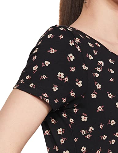 Image of Max Women's Cotton Regular Fit All-Over Printed T-Shirt