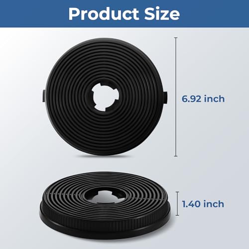 Zomagas Range Hood Charcoal Filter CFYS067 for Insert Range Hoods, Set of 2 by Zomagas - Image 2