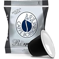 Caffè Borbone Respresso Miscela Nera - 100 Capsule Compatibili Nespresso®*