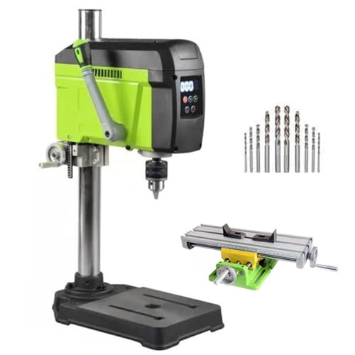 Mini Furadeira De Coluna De 400 W, Furadeira De Bancada De Alta Precisão Com Display Digital, 2500 R